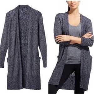 Athleta weekend wrap long duster open cardigan